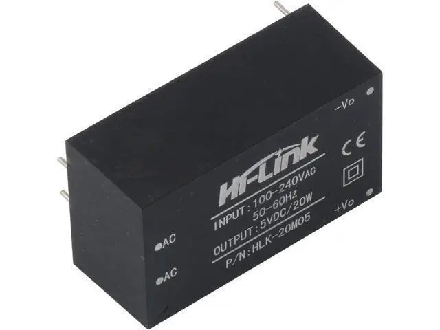 Alt view image 4 of 7 - HLK-20M05 AC-DC 220V to 5V 20W Step-Down Power Supply Module Intelligent Household Switch Power Supply Module (5 PCS)