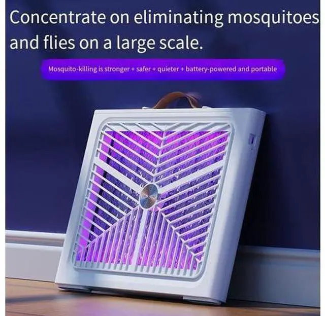 Alt view image 4 of 4 - Restaurant indoor mosquito-killing lamp, electric shock light wave mosquito-attracting and mosquito-killing device, home hotel insect repellent lamp, mosquito trapping and killing night lamp
