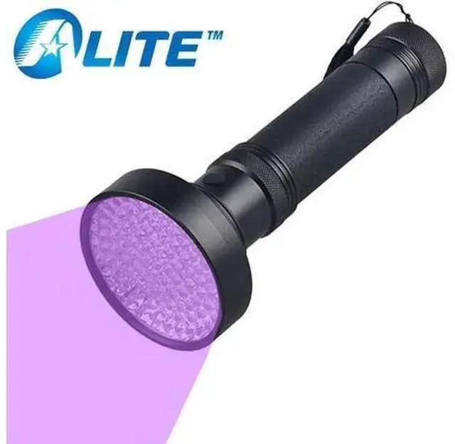 Main image of 395nM 7W Powerful UV Flashlight 100 UV LED Black Light Torch Ultraviolet Lantern For pet urine testing