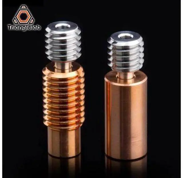 Main image of Dforce V6 Titanium Alloy Bi-Metal Heatbreak For E3D V6 HOTEND Heater Block For Prusa i3 MK3 Break 1.75MM for 3D Printer