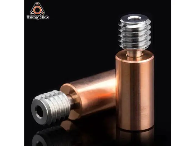 Alt view image 2 of 5 - Dforce V6 Titanium Alloy Bi-Metal Heatbreak For E3D V6 HOTEND Heater Block For Prusa i3 MK3 Break 1.75MM for 3D Printer