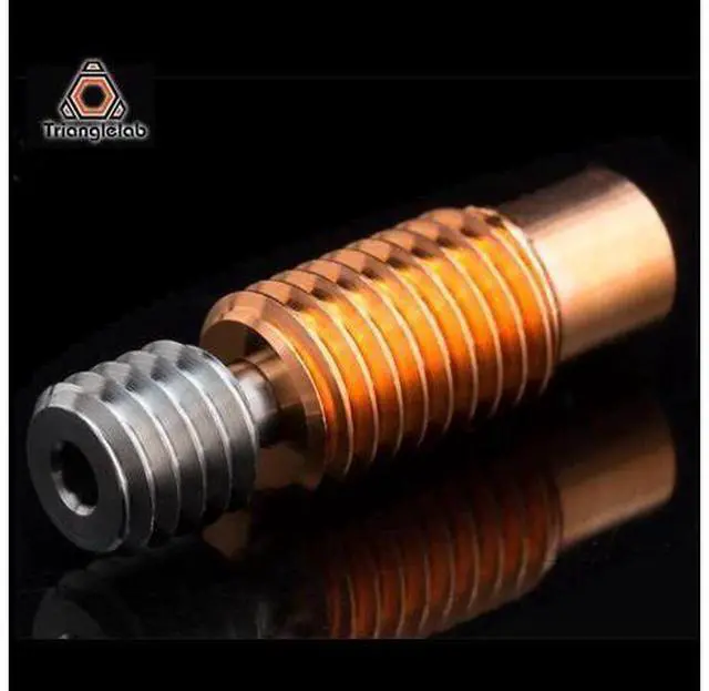 Alt view image 3 of 5 - / Dforce V6 Titanium Alloy Bi-Metal Heatbreak For E3D V6 HOTEND Heater Block For Prusa i3 MK3 Break 1.75MM for 3D Printer
