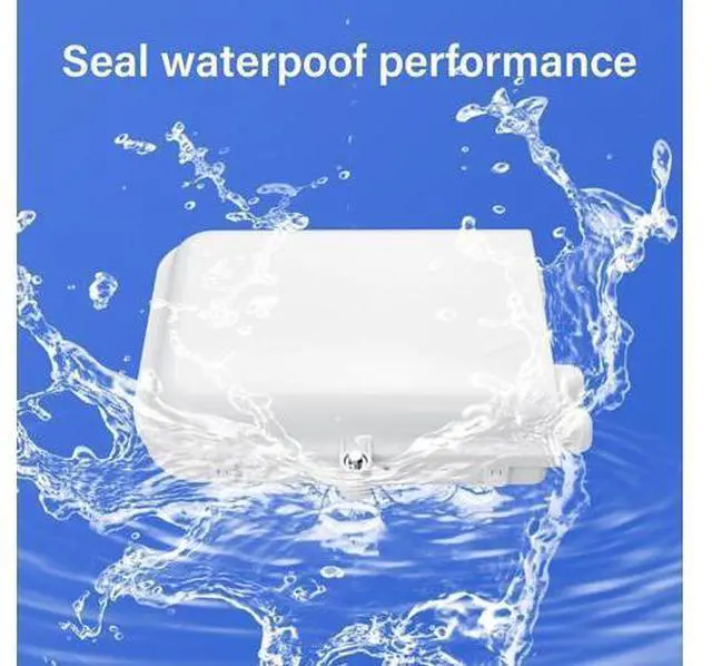 Alt view image 5 of 6 - 8 Core Fiber Distribution Box, ABS Fiber Optic Terminal Box Waterproof Suitable for Indoor or Outdoor Use