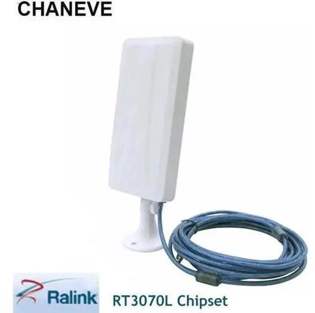 Main image of Power 2000mW Ralink RT3070L Wireless USB Adapter 150Mbps Long Range USB WiFi Adapter With14dBi Antenna For Kali Linux