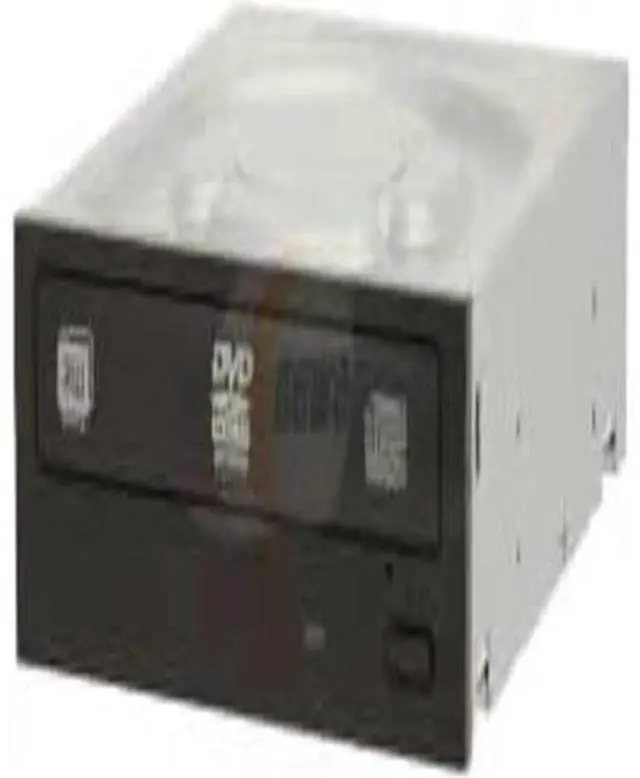 Main image of anicorn Super AllWrite IHAS124-04 24X SATA DVD+/-RW Dual Layer Drive (Black), Bulk - BULK