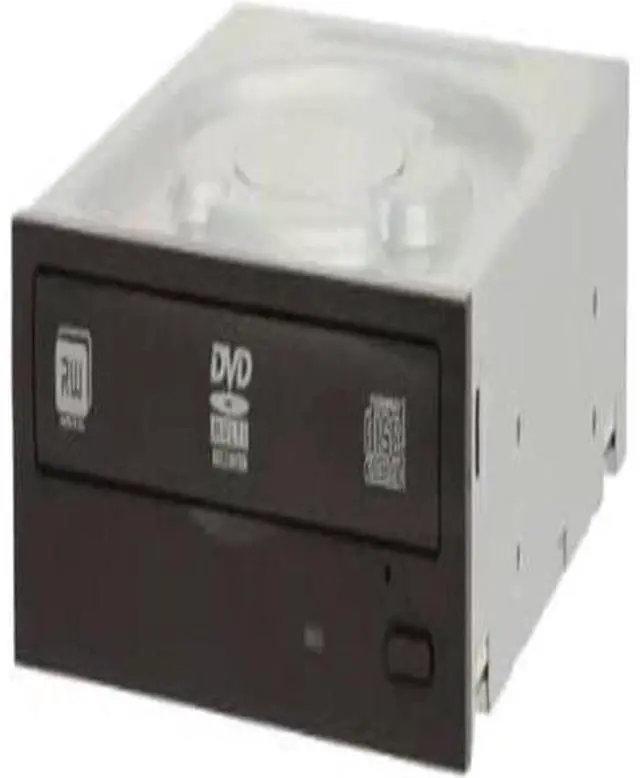Alt view image 2 of 2 - anicorn Super AllWrite IHAS124-04 24X SATA DVD+/-RW Dual Layer Drive (Black), Bulk - BULK
