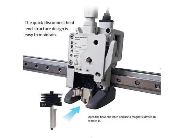 Alt view image 3 of 5 - 3D printer accessories - applicable to Tuozhu A1/A1 mini hot end installation kit with thermistor/heat wire