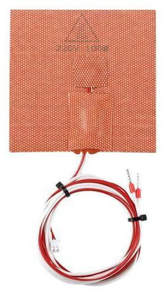 Alt view image 2 of 4 - anicorn 3D printer accessories: 100*100MM, 220V, 100W. Imported heating bed silicone pad + relay kit.