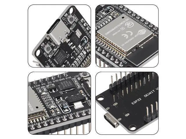 Alt view image 7 of 7 - anicorn 3PCS Type c 30pins CP2102 ESP-WROOM-32 ESP32 ESP-32S Development Board 2.4GHz Dual-Mode WiFi + Bluetooth Dual Cores Microcontroller Processor Integrated with Antenna RF AMP Filter AP STA