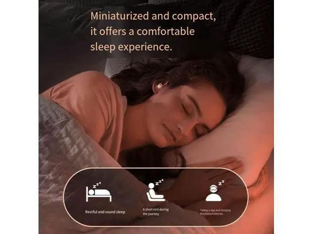 Alt view image 2 of 4 - 2025 Cross-border bestseller Sleep Bluetooth Headphones X62 Wireless Noise-cancelling Sports and Gaming in-ear Bluetooth Headphones Universal