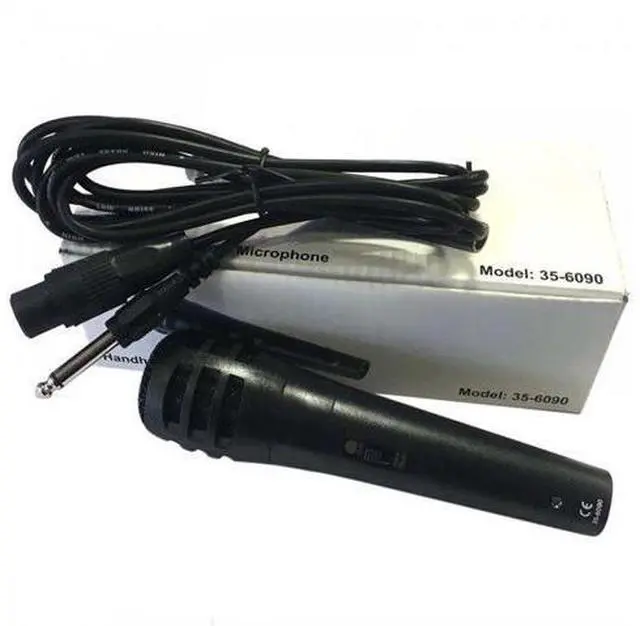 Alt view image 6 of 6 - Wired Karaoke Handheld Microphone USB KTV Player Mic Speaker Record Music Microphones Mic Handheld Pro Dynamic Microphone