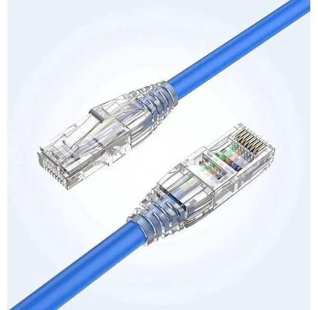 Alt view image 5 of 6 - CableCreation RJ45 Connectors, 100-Pack Cat6 Connector, Cat6/Cat5 8P8C Modular Plug Ends with Relief Boots for Solid Wire and Standard Cable, Transparent