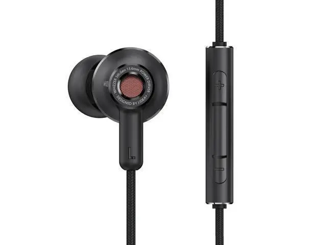 Alt view image 3 of 5 - BS1 Dynamic in-ear wired earphones open-back earbuds high-resolution Headphones balanced&durable with Mic Headset
