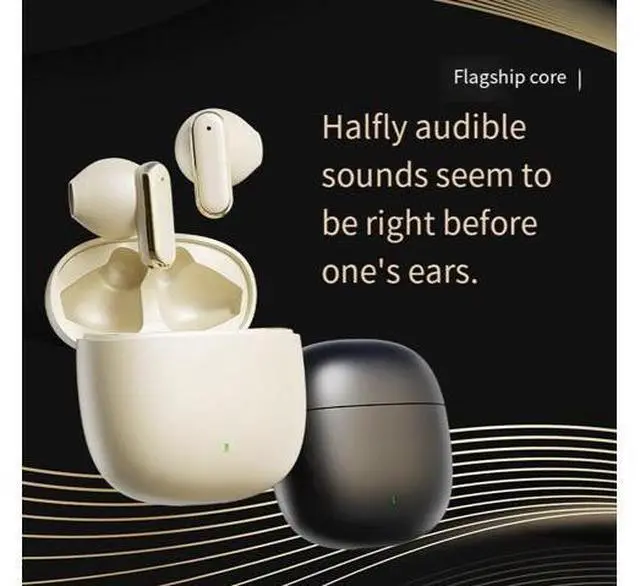 Alt view image 2 of 4 - Q3 Cross-border new TWS Bluetooth Headphones 5.3 Semi-in-ear stereo Fashionable mini call and game headphones