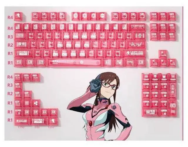 Main image of Zhenhi Bo double-pinyin transparent original factory high-quality small set PBT heat transfer keycaps Zhinibo PC transparent small full set keycaps