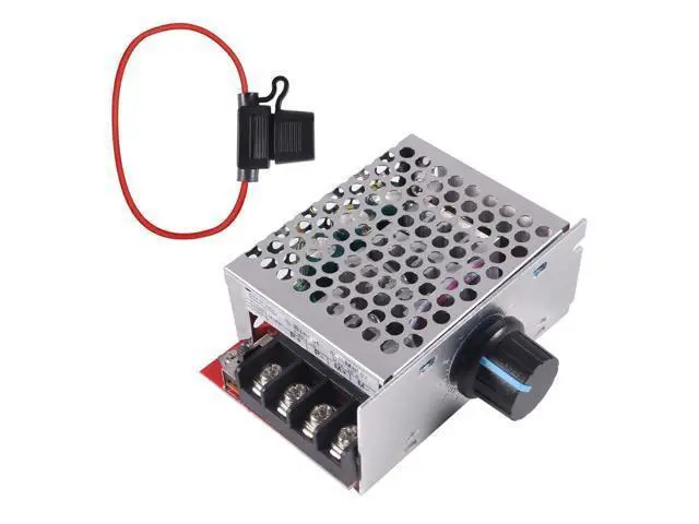 Alt view image 7 of 7 - anicorn 2 Pack 7-70V 30A PWM DC Motor Speed Controller with 30Amp Fuse and Adjustable Speed Control Knob