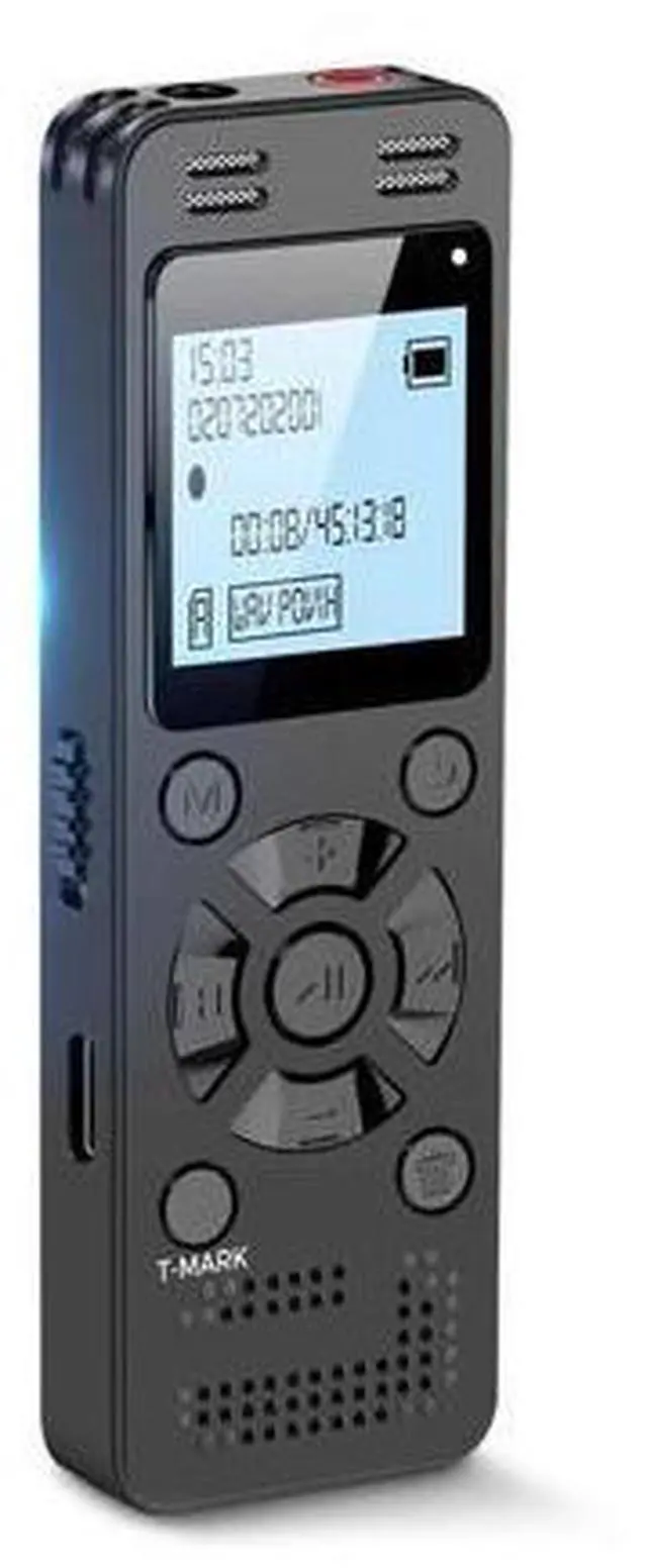 Main image of High-definition intelligent noise reduction and control recording portable portable conference student class recording voice recorder