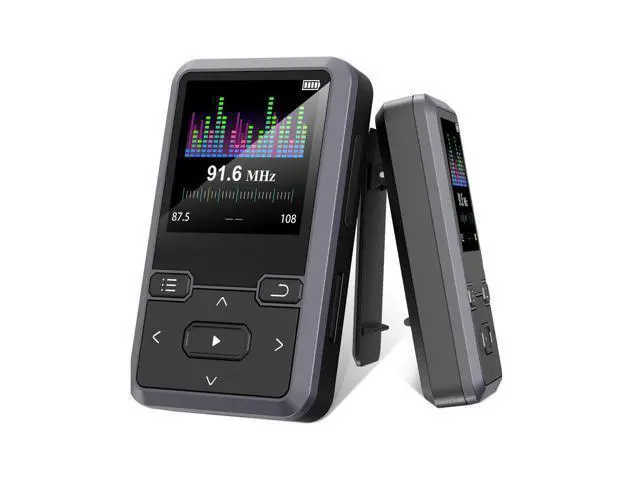 Alt view image 2 of 3 - Compact Walkman Belt-Buckle Bluetooth E-book Reader Mini MP3 Music Player Electronic Book