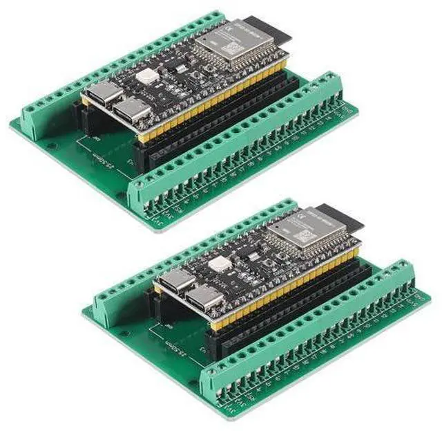 Alt view image 2 of 7 - anicorn 2Sets ESP32-S3-N8R2 ESP32-S3 44Pin Type-C Development Board Wi-Fi + BLE MCU Module Integrates Complete Wi-Fi and BLE Functions with Expansion Adapter Kit