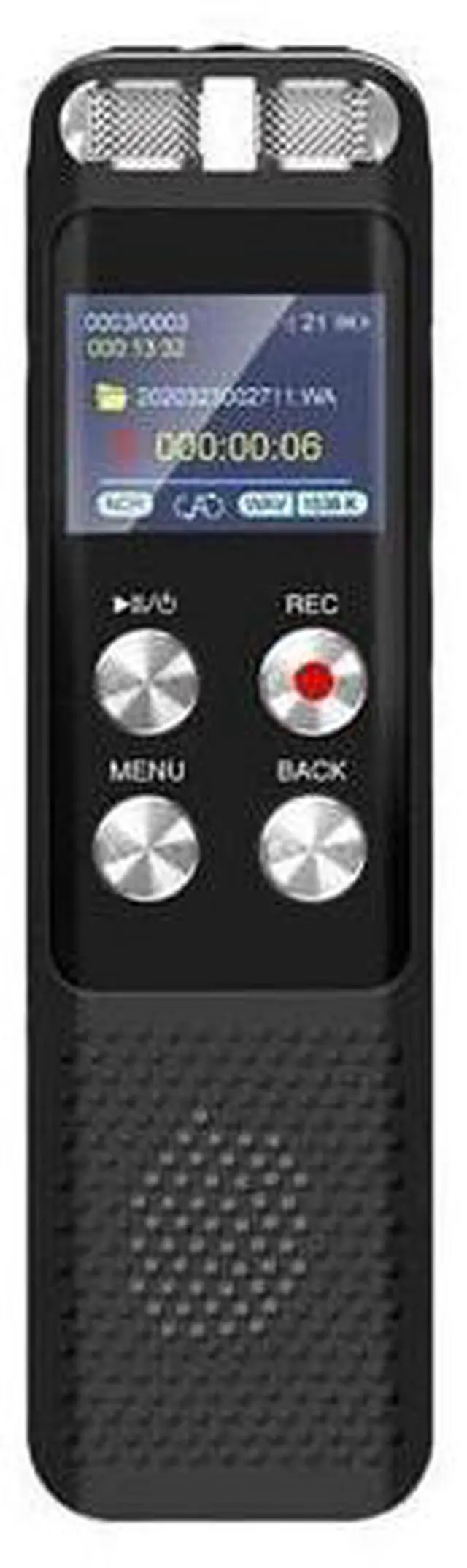 Main image of Portable voice recorder - professional small-sized mini model - suitable for students' classes, high-definition noise reduction - ideal for business meetings
