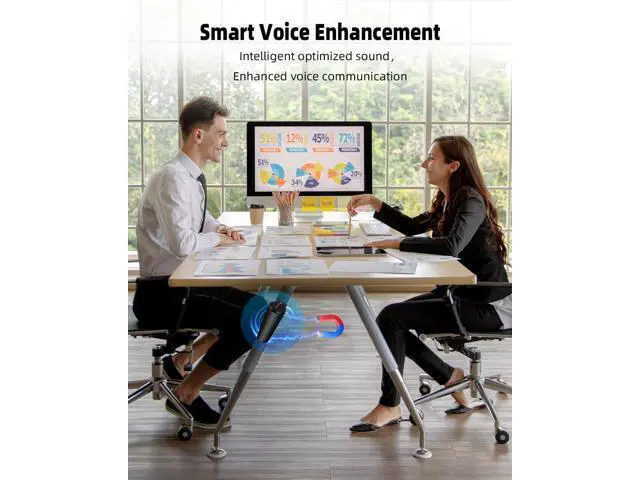 Alt view image 6 of 7 - 128G Magnetic Voice Recorder with AI Intelligent Triple Noise Cancellation, 35 Days Continuous Recording Device, Voice Activated Voice Recorder, Digital Voice Recorder for Meetings/Interviews/Classes