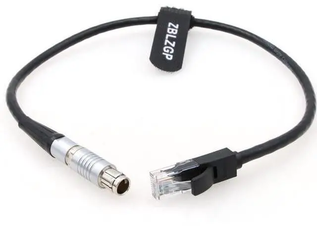 Main image of ZBLZGP Fisher 8-pin Male to Ethernet RJ45 PC Data Transfer Ultrahigh-Speed Cable for Phantom VEO S 4K Camera (1M)