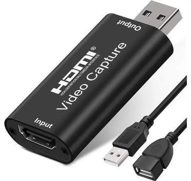 Main image of 4K HDMI to USB 2.0 Video Capture Card 1080P Cam Link Card Game Capture Card Adapter Screen Record Capture Device for Streaming Gaming Video Conference Teaching Live Broadcasting