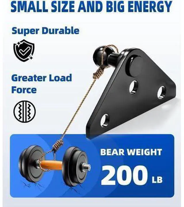 Alt view image 3 of 7 - 10 Gas Strut Mounting Brackets Ball Stud Mount Bracket for Universal Lift Supports Shocks Spring Kits Hardware 4PCS with 16 Screws (Only Fits 10mm Ball Head)