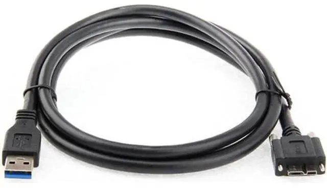 Main image of USB 3.0 A type Cable Male to Micro USB 3.0 B Male with Mount Panel Screws for Hard Disk Mobile Phone 25Feet