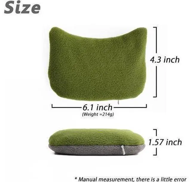 Alt view image 7 of 7 - Large Mouse Wrist Rest Bean Bag Ergonomic Mouse Support Pad Filled Ergo Beads for Computer Laptop PC Gaming (Green)