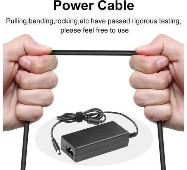 Alt view image 6 of 7 - 24V AC Adapter Charger Compatible with SoundBar HW-J450 HW-K450 HW-J551 HW-K551 HW-H550 HW-K550 HW-J550 HW-H7500 HW-H7501 HW-M550 HW-J355 HW-J370 HW-J8500