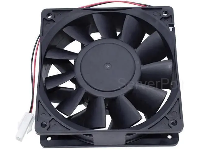 Alt view image 2 of 2 - Well Tested Cooler PFB1224UHEC8X 12038 24V 2.40A 2 Wires Large Air Volume Inverter Cooling Fan