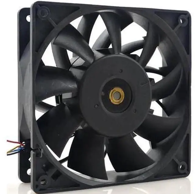 Alt view image 3 of 3 - FFC1248DE 12038 48V 0.75A 12CM double ball 4-wire PWM cooling fan