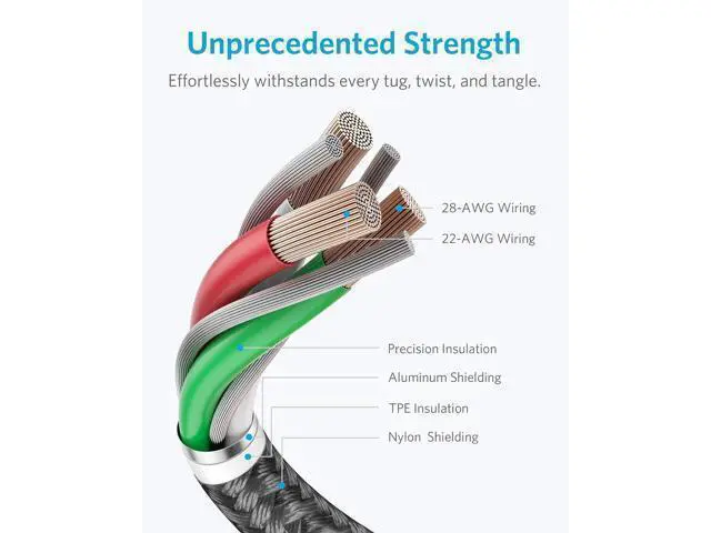 Alt view image 4 of 7 - USB A to Lightning Cable(3.3FT 1Pack) MFi Certified Nylon USB to Lightning Cord for iPhone 14/13/12/11 Pro/11/XS MAX/XR/8/7/6s Plus Cable(Black)