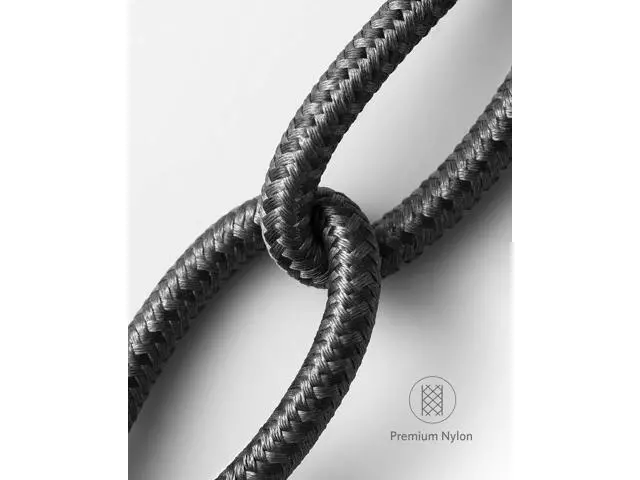 Alt view image 5 of 7 - USB A to Lightning Cable(3.3FT 1Pack) MFi Certified Nylon USB to Lightning Cord for iPhone 14/13/12/11 Pro/11/XS MAX/XR/8/7/6s Plus Cable(Black)