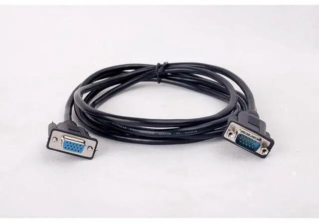 Main image of HD15 DB15 VGA Full 15 pin Straight Through Extension Cable Wires