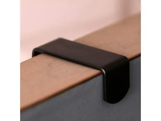 Alt view image 4 of 6 - Over The Door Hooks Coat Rack for Hanging Clothes Hat Towel (Heavy Duty Black 1pcs)