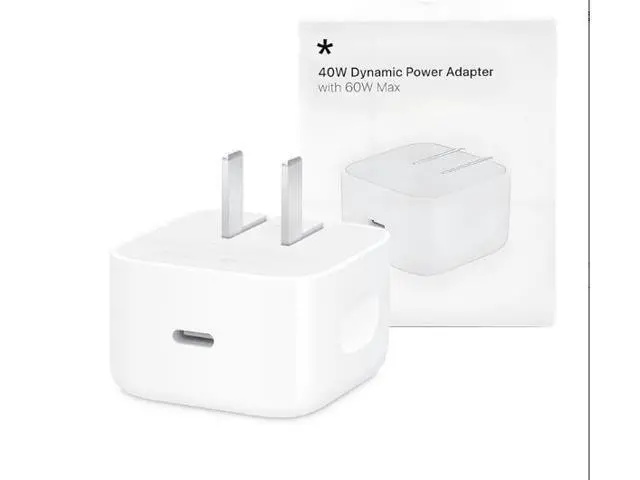 Alt view image 4 of 5 - 40W US standard chargeris suitable foriPhone I7 Pro Max, Apple l6 15 mobile phones, and iPad US standard PDfast chargting adapter.Regular style