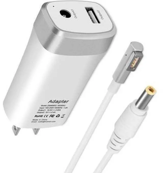 Alt view image 2 of 7 - 45W 60W Charger Compatible with Mac Book Pro L-tip Magnetic 1 Power Adapter Laptop Charger Compatible with Mac Book Pro/Air 11 &13 inch (Before Mid 2012)