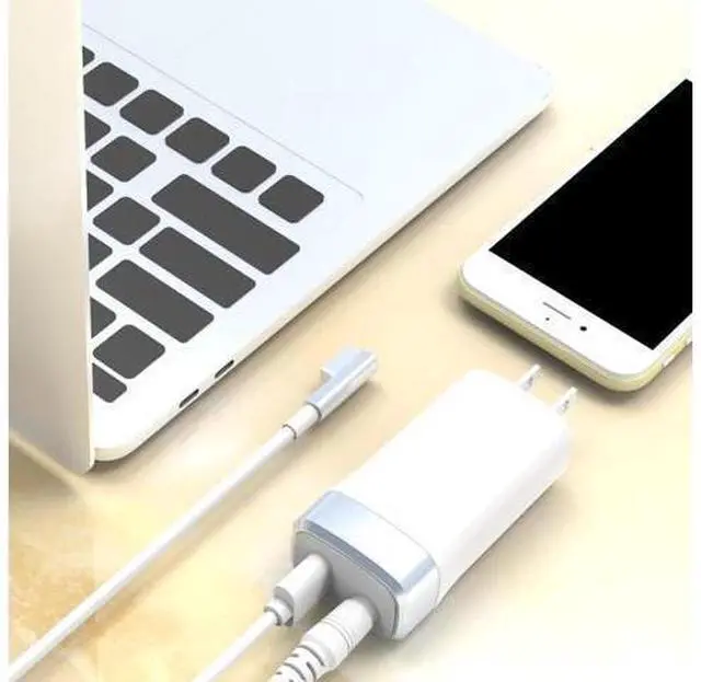 Alt view image 5 of 7 - 45W 60W Charger Compatible with Mac Book Pro L-tip Magnetic 1 Power Adapter Laptop Charger Compatible with Mac Book Pro/Air 11 &13 inch (Before Mid 2012)