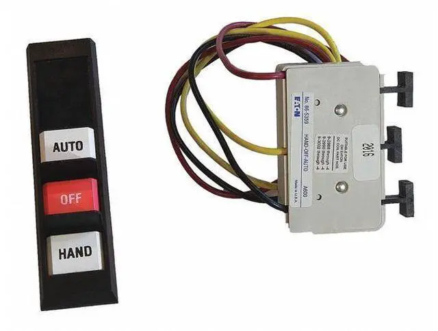 Alt view image 2 of 4 - Eaton Push Button Kit,Hand-Off-Auto,NEMA 1 C400GK3