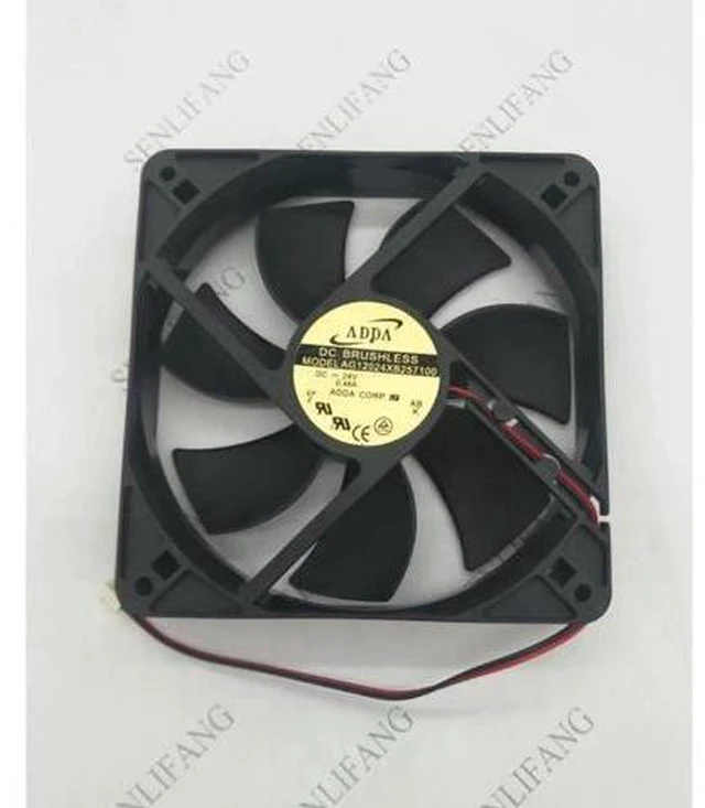 Main image of for ADDA 12CM 12025 AG12024XB257100 Industrial Fan 24V 0.46A Cooling Fan