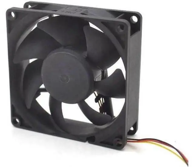 Alt view image 4 of 4 - Cooling fan EE80251S1-D170-F99 DC 12V 1.7W 3-pin 3-pin connector 80mm 80x80x25mm Server Square fan