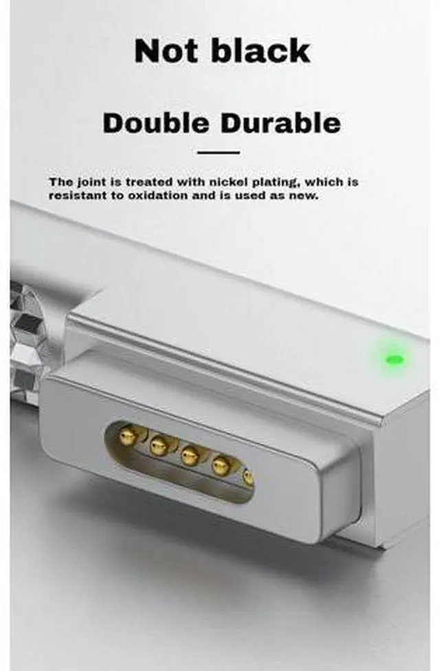 Alt view image 7 of 7 - 100W PD Quick Charge USB C to Magnetic 2 Adapter Connector Tip