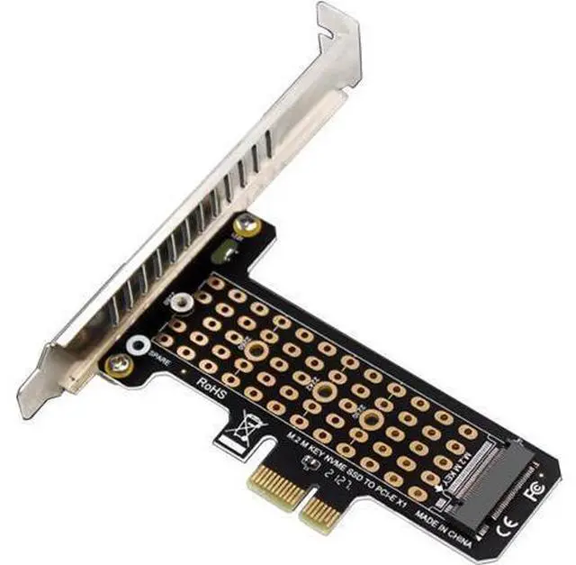 Main image of WLGQ NVMe M.2 SSD to PCIe X1 Adapter Card, PCIe Express Expansion Card with Low Profile Bracket