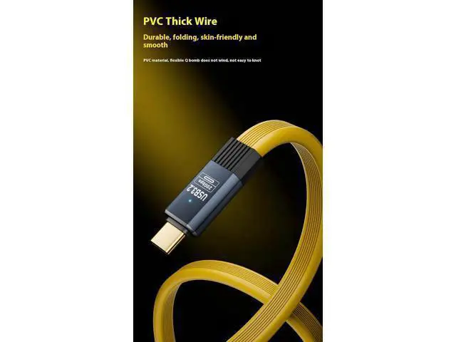 Alt view image 6 of 7 - USB C Expansion Cable (0.65Ft/0.2m/20Gbps), USB 3.2 Type C 3.1 Male to Female Extension Charging & Sync for PSVR2 MacBook Air M2 Pro/iPad mini, iPad Pro D-ELL XPS Surface Book and More