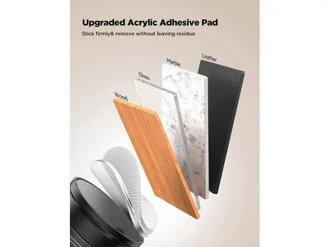 Alt view image 5 of 7 - 9 Pack Magnetic Cable Clips, Cord Organizer Adhesive Wire Holder