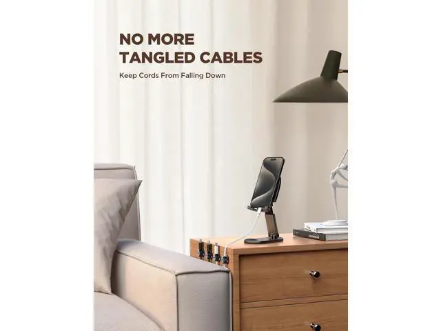 Alt view image 7 of 7 - 9 Pack Magnetic Cable Clips, Cord Organizer Adhesive Wire Holder