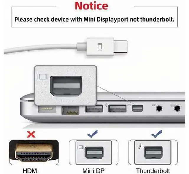 Alt view image 6 of 7 - Mini DisplayPort 1.4 Male to Mini DP Female 8K 60hz Adapter Ultra-HD UHD 4K 144hz 7680 * 4320 for Video PC Laptop Monitor