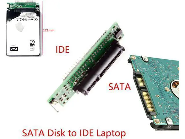 Alt view image 5 of 7 - SATA Female to IDE 44Pin Converter Adapter PCBA for Laptop & 2.5" Hard Disk Drive